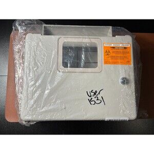 Medline Sharps Container Cabinet Wall Enclosure 12" x 13" x 5"